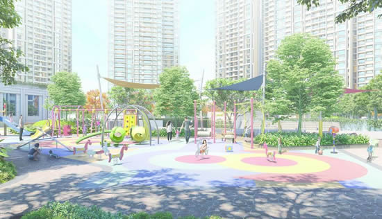Outdoor sports court